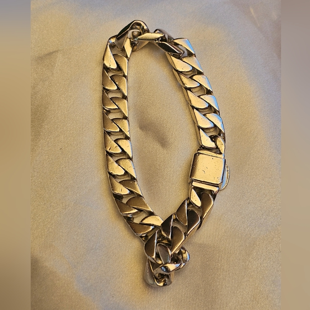 Tiffany Sterling Curb link bracelet